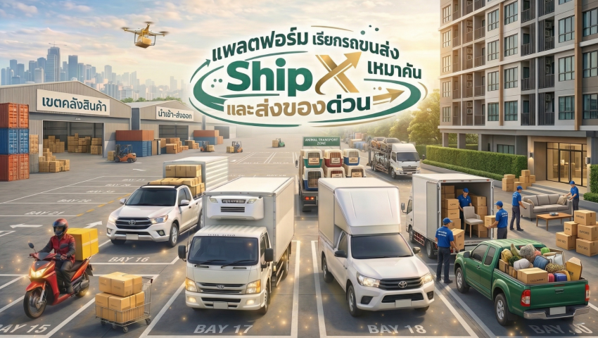 ShipX - A platform for booking full-truckload transportation and express delivery
